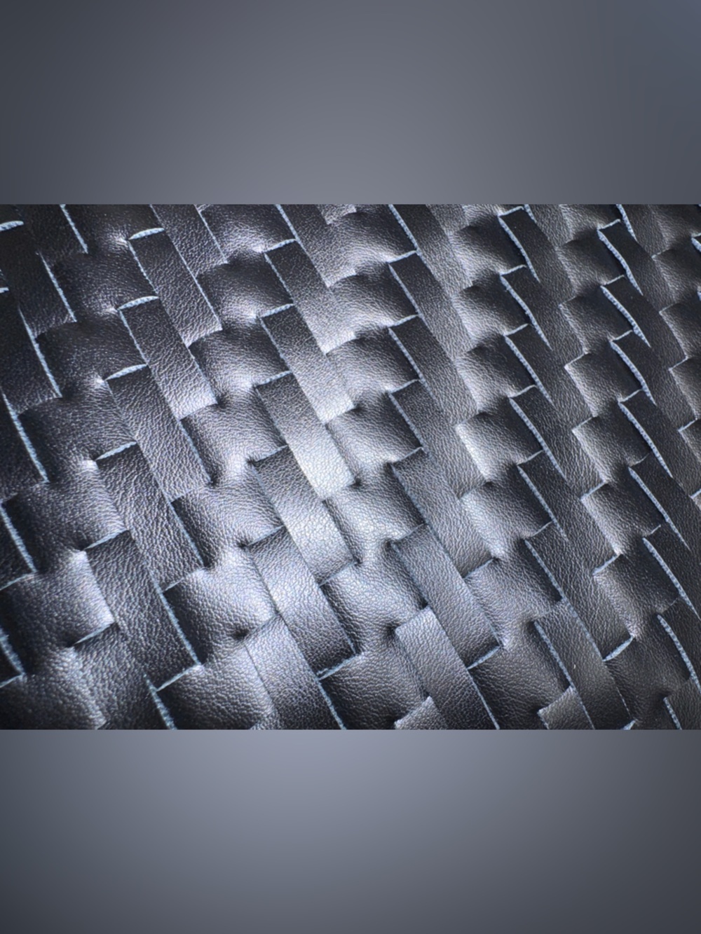 New Black Woven Hobo Shoulder Bag with Gold Buckle & Zipper, a new day - Picture 9 of 12